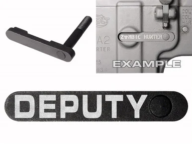 NDZ AR-15 SW 15-22 Black Magazine Catch Deputy