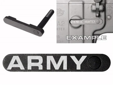 NDZ AR-15 SW 15-22 Black Magazine Catch US Army