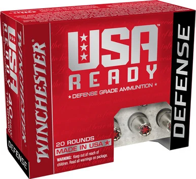 Winchester .40 S&W USA Ready 170gr HP Ammo