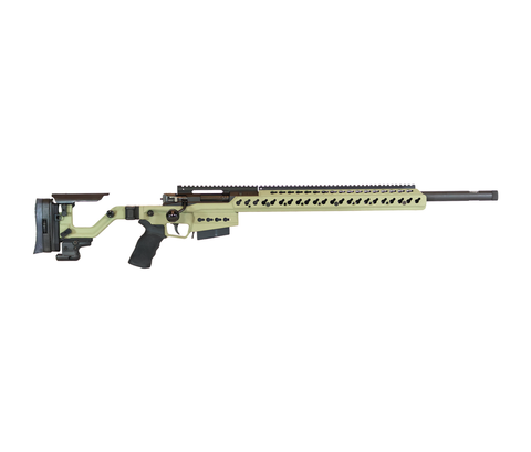 Accuracy International: AT-XC, 6 Creedmoor, Folding, 26", Sage Green