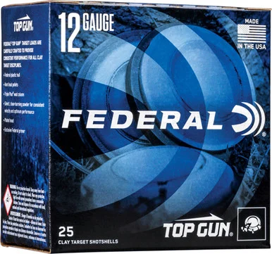 Federal Top Gun 12 Gauge 2.75" 1.125 oz #8 Shot