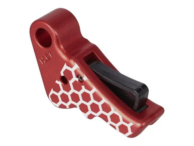 Apex Springfield Armory Hellcat Hellcat Pro Trigger Enhancement Kit in Red Black with Honey Comb Pattern, V3