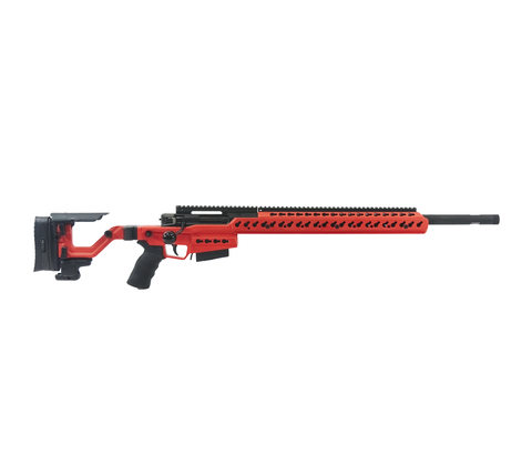Accuracy International: AT-XC, 6 Creedmoor, Folding, 26", Red