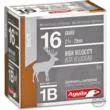 Aguila 16 Gauge 1C1601BA Buckshot High Velocity 2.75" 1-1/8oz 1 Buck Shot