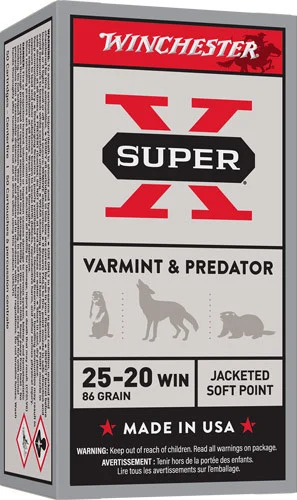 Winchester .25-20 Winchester Super X 86gr JSP Ammo