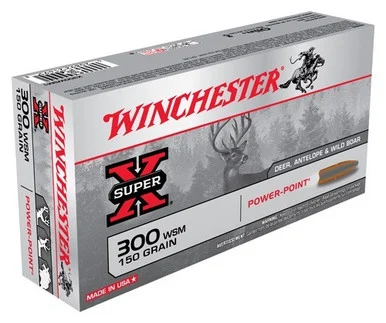 Winchester .300 WSM Super X 150gr JSP Ammo