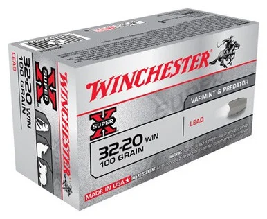 Winchester .32-20 Winchester Super-X 100gr Solid Ammo