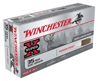 Winchester .35 Remington Super-X Power-Point 200gr JSP Ammo