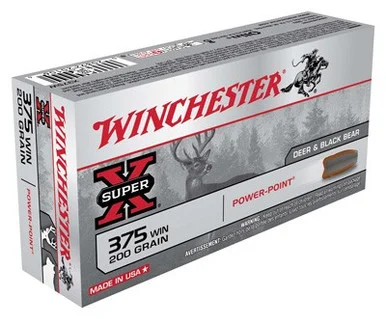 Winchester .375 Winchester Super-X 200gr JSP Ammo