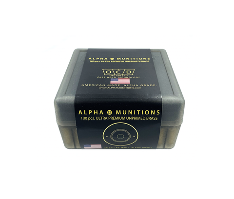 Alpha Munitions: 8.6 Blackout Brass 100/Box