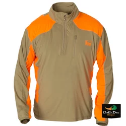 BANDED GEAR UPLAND TECH STALKER QUARTER ZIP PULLOVER - BLAZE