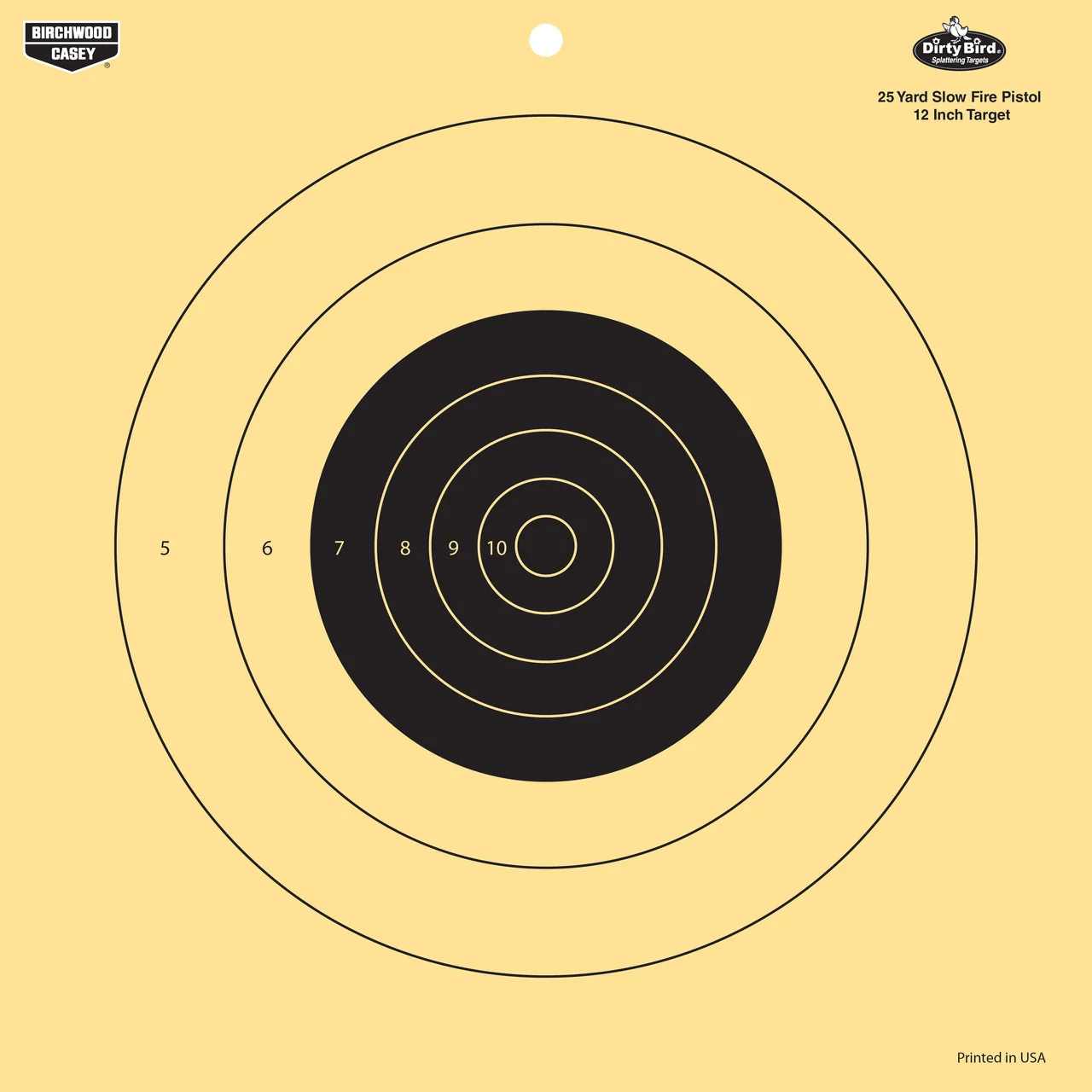 Dirty Bird 12 Inch 25 Yard Pistol Reactive Target - 12