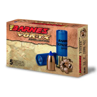 Barnes VOR-TX Expander Tipped 12 Gauge 2.75 in 1 oz Slug