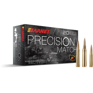 Barnes .223 Remington Precision Match 55gr OTM Ammo