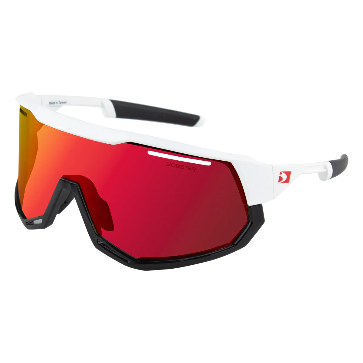 Freewheel Sunglasess - Matte White/Gloss Black Frame w/