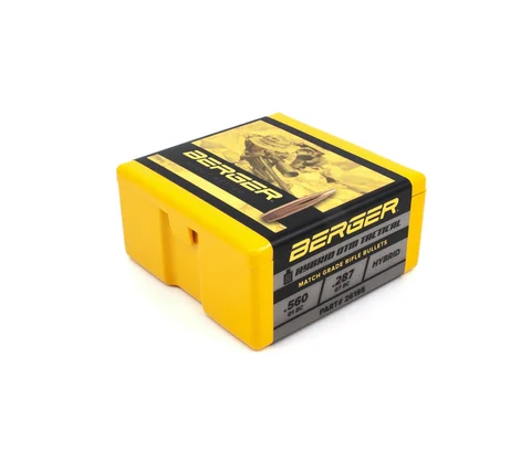 Berger 26195: 6.5mm 130gr AR Hybrid OTM Tactical, 100/Box