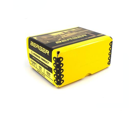 Berger 26714: 6.5mm 140gr Hybrid Target, 500/Box