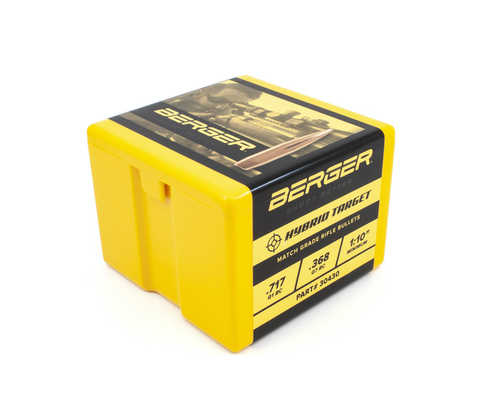 Berger 30430: 30 Cal 230gr Match Hybrid Target, 100/Box