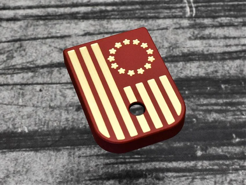 Milspin Betsy Ross Flag Magazine Base Plate