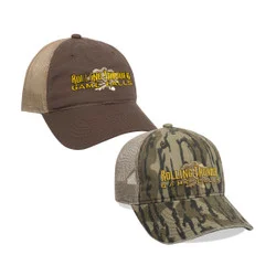 Rolling Thunder Classic Logo Unstructured Mesh Back Hat
