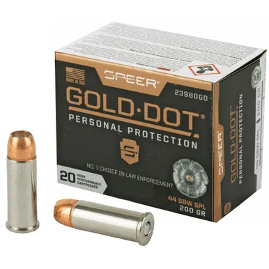 Speer .44 S&W Special Gold Dot Personal Protection 200gr BHP Ammo
