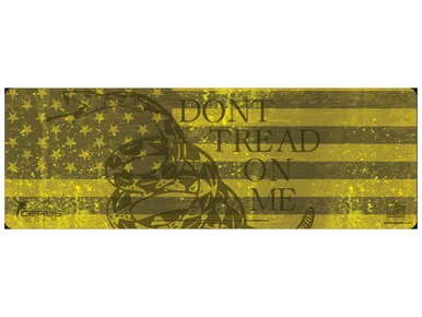 Cerus Gear Gun Mat Don't Tread On Me Rifle Promat Yellow