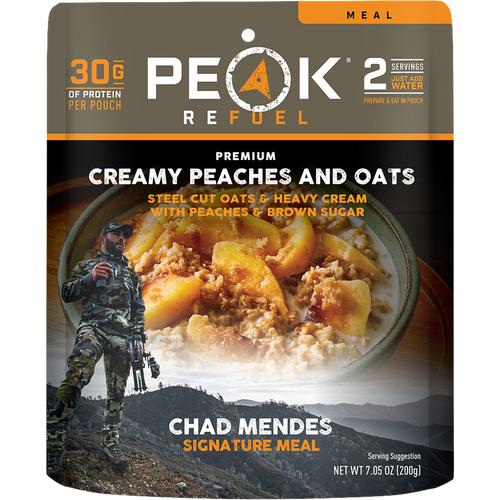 Creamy Peaches and Oats - Peak Refuel