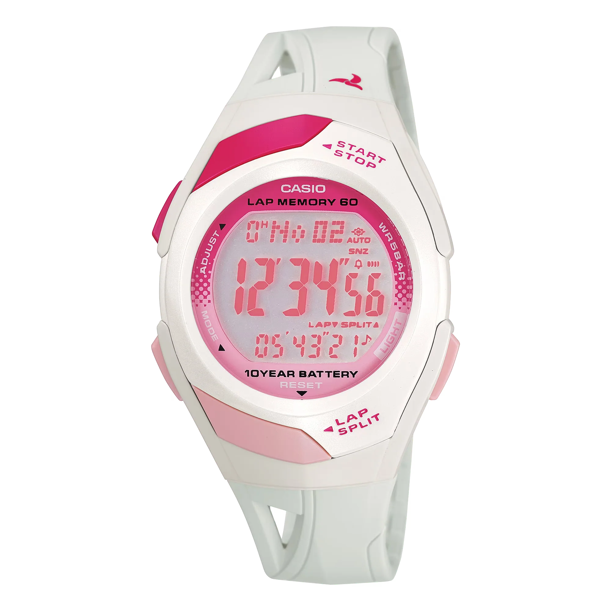 Womens Mid-Size Running Watch w/ 60-Lap Memory