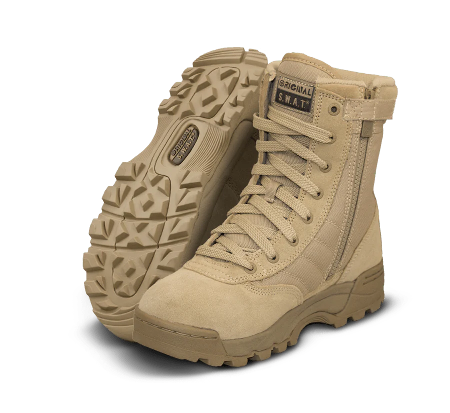 Original SWAT Tactical Police Classic 9" Side-Zip Boots - 115202
