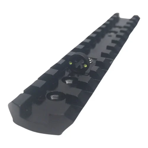 CloverLeafAdjustable Peep Sight + 5" Picatinny Rail Scope Mount