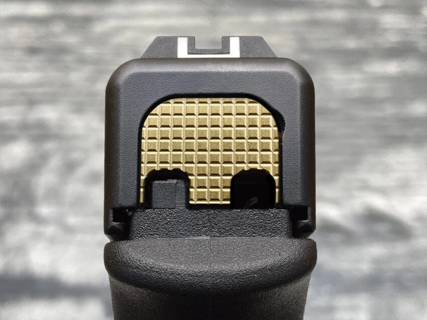 Milspin Cross Hatch Slide Back Plate