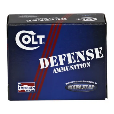 DoubleTap 10M180CT Colt Defense Jacketed Hollow Point 180 Grain 10mm Auto