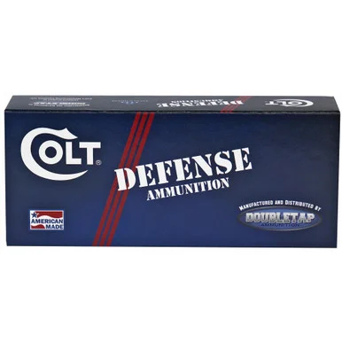 DoubleTap .38 Special +P Colt Defense 110gr HP Ammo