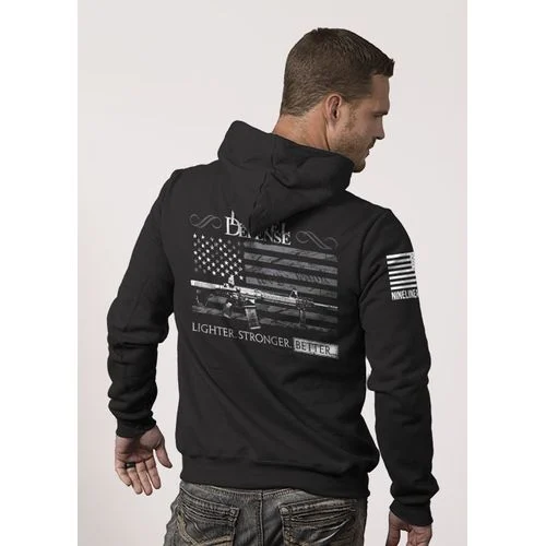 9 Line Daniel Defense Old Glory Hoodie - Black