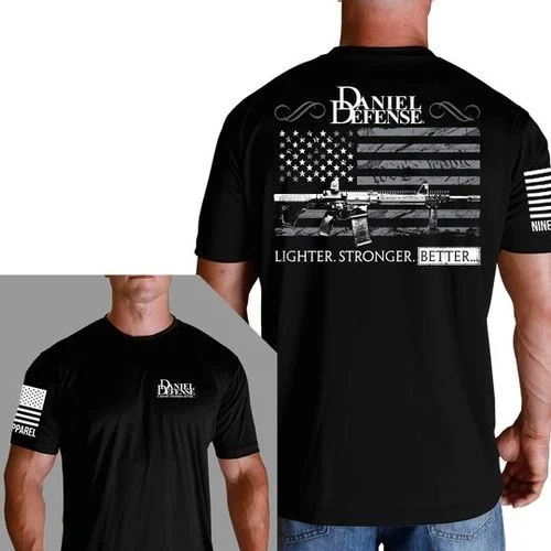 9 Line Men's MW Daniel Defense Old Glory T-Shirt - Black