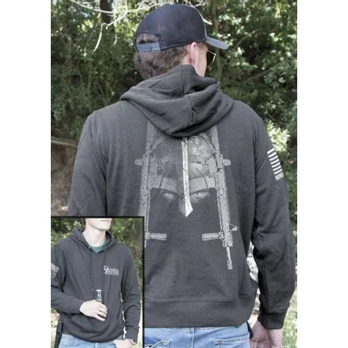 9 Line Daniel Defense Spartan Light Weight Tailgater Sweatshirt - Charcoal