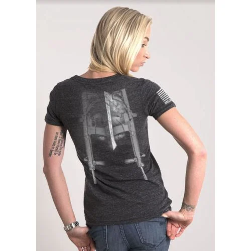 9 Line Daniel Defense Women's Spartan T-Shirt - Heather Grey