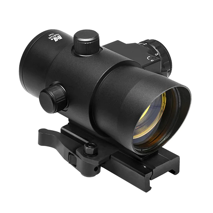 1X40 Red Dot Sight With Built In Red Laser/Quick Release Weaver Mount