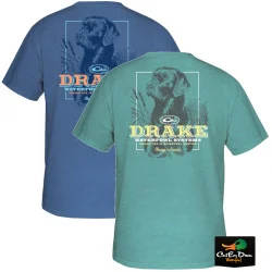 DRAKE WATERFOWL STOIC LAB LOGO TEE S/S T-SHIRT