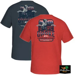 DRAKE WATERFOWL ACTION LAB LOGO TEE S/S T-SHIRT