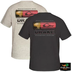 DRAKE WATERFOWL SHOTSHELL LOGO TEE S/S T-SHIRT