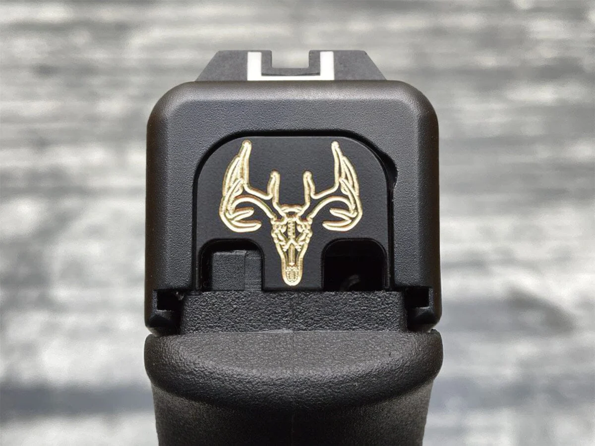 Milspin Deer Skull Slide Back Plate