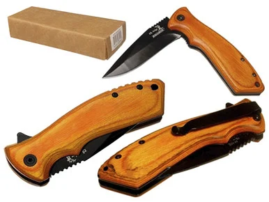 Elkridge 3.25" Spring Assisted Folding Pocket Knife ER-A002LB (*LZ)