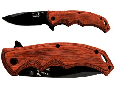 Elkridge 3.5" Spring Assisted Folding Pocket Knife ER-A004BW (*LZ)