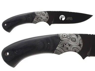 Elkridge Knife ER-200-09BK Fixed Blade (*LZ)