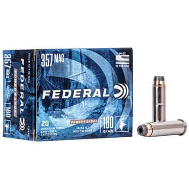 Federal C357G Power-Shok Jacketed Hollow Point 180 Grain .357 Magnum 1080 fps