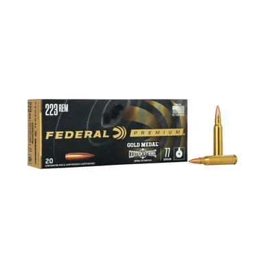Federal .223 Remington Gold Medal 77gr OTM Ammo