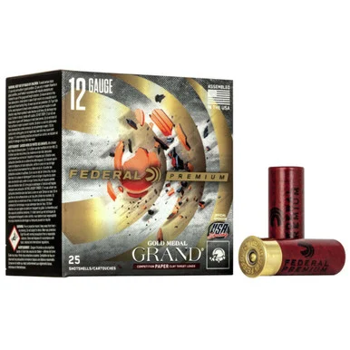 Federal Gold Medal Paper 12 Gauge 2.75" 1 1/8 oz #7.5 Shot