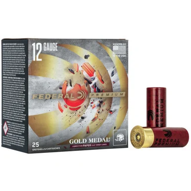 Federal GMT12178 Premium Paper Wad 12 Gauge 2-3/4 1oz #8