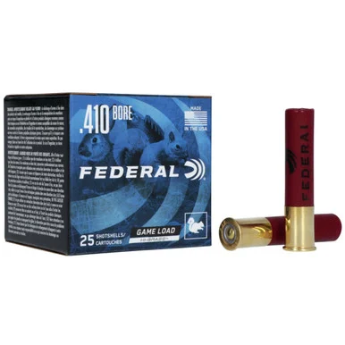 Federal Game-Shok High Brass .410 GA-2.5" #6 Shot 1/2 oz
